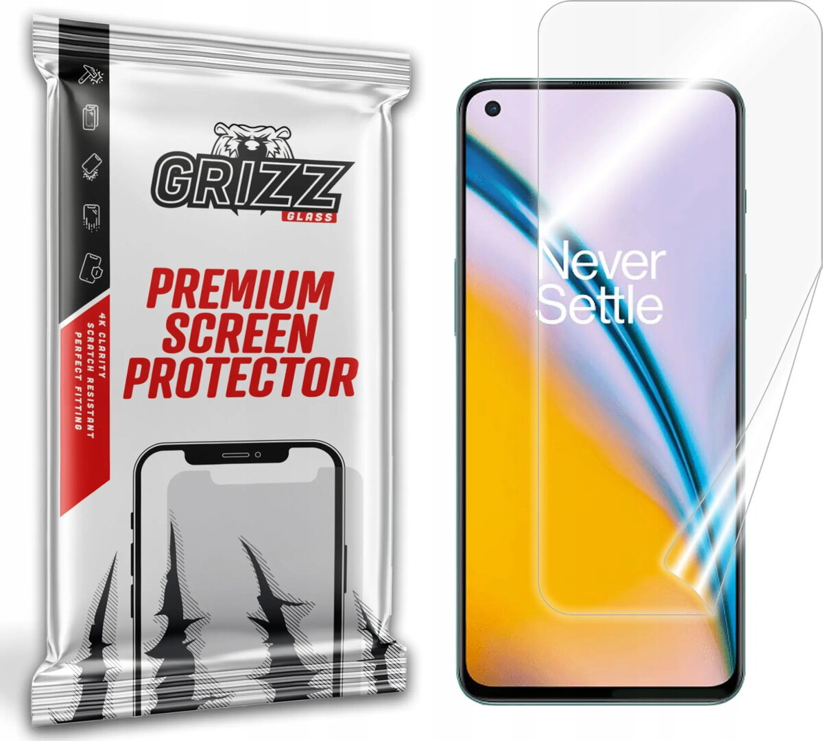 Aizsargplēve GrizzGlass CeramicFilm priekš OnePlus Nord