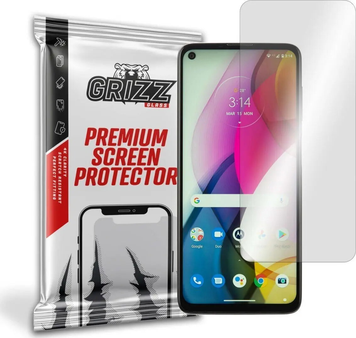 GrizzGlass hibrīdais ekrāna aizsargstikls Motorola Moto