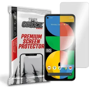 Tempered hybrid screen protector GrizzGlass for Google Pixel 5A 5G (model GRZ998)