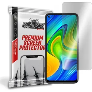 Матовое закалённое стекло GrizzGlass для Xiaomi Redmi Note 9 (матовая поверхность)
