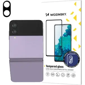 Tempered camera glass Wozinsky Full Camera Glass for Samsung Galaxy Z Flip 4, 9H hardness