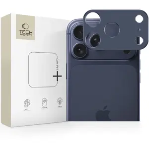 Защитная накладка камеры Tech-Protect Camalloy Fit+ для Apple iPhone 17 Pro Max — Deep Blue