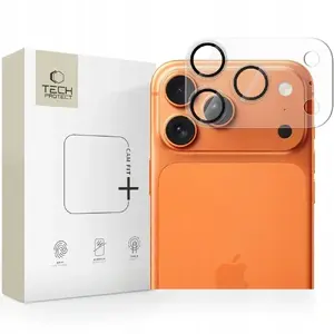Крышка камеры Tech-Protect CamFull Fit+ для iPhone 17 Pro, матовая прозрачная защитная панель