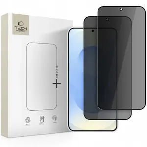 Защитное стекло Tech-Protect Glass Spy+ 2 шт для Samsung Galaxy S26+ — приватное защитное стекло