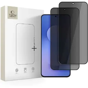 Защитное приватное стекло Tech‑Protect Glass Spy+ 2 шт для Samsung Galaxy A37 / A57 5G / S25 FE