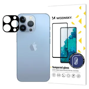 Защитное стекло для камеры Wozinsky для Apple iPhone 13 Про Макс закаленное прозрачное устойчивое к царапинам 1 шт