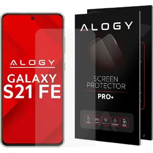 Alogy rūdīts ekrāna aizsargstikls Samsung Galaxy S21 FE — universāls (Alogy 13769)