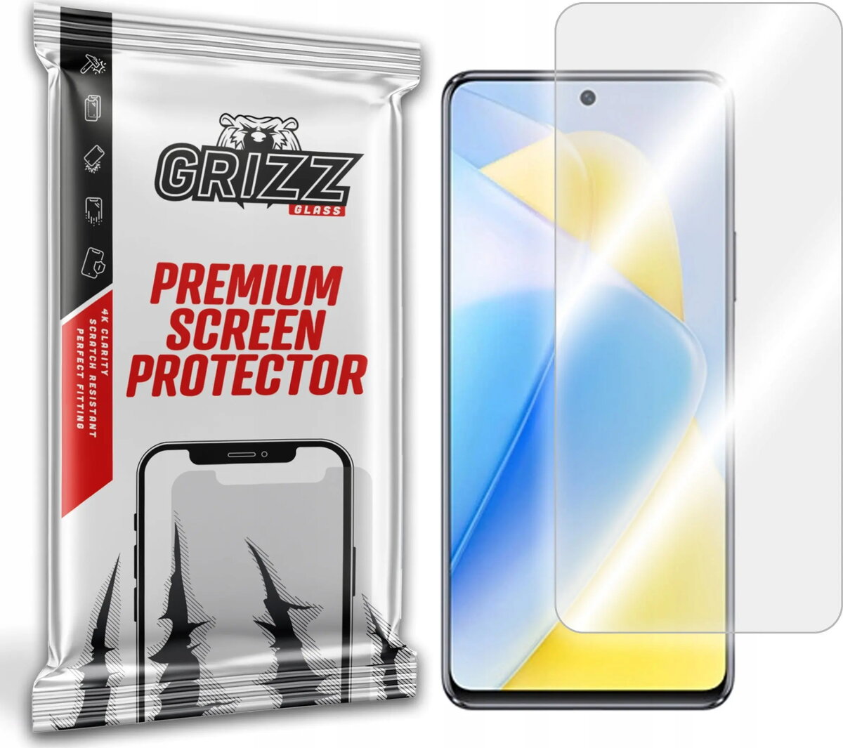 Hibrīda aizsargstikls GrizzGlass priekš Wiko 5G