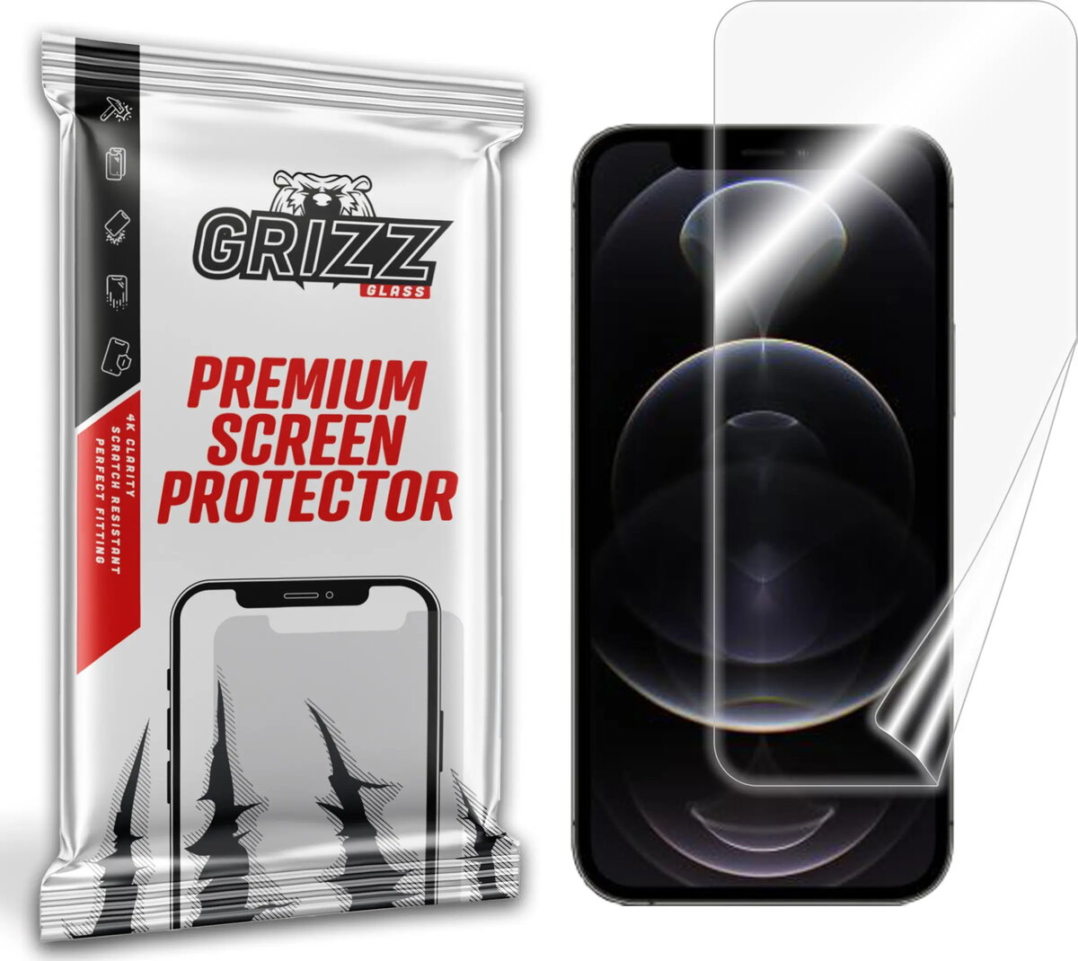 Aizsargplēve GrizzGlass Grizz CeramicFilm priekš Apple