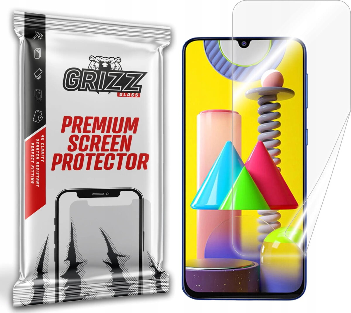 Aizsargplēve GrizzGlass Grizz CeramicFilm priekš Samsung