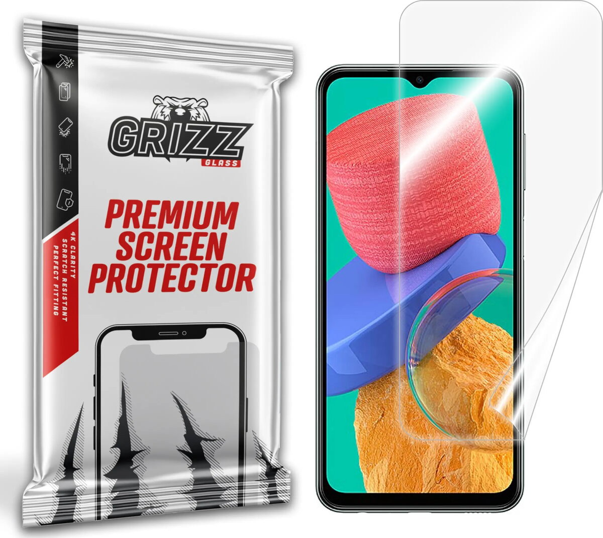 Aizsargplēve GrizzGlass CeramicFilm priekš Samsung Galaxy