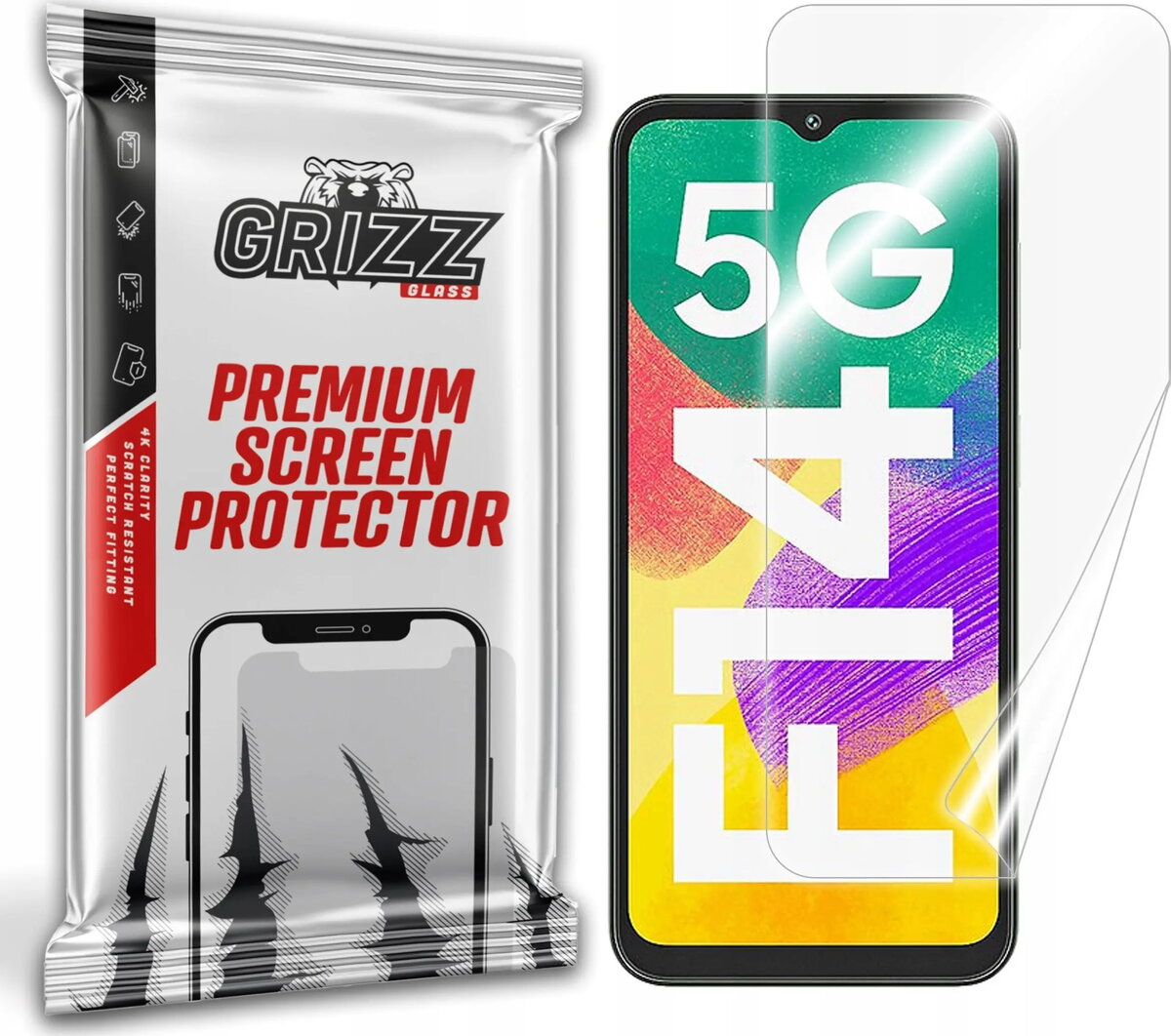 Ekrāna aizsargplēve GrizzGlass CeramicFilm priekš Samsung