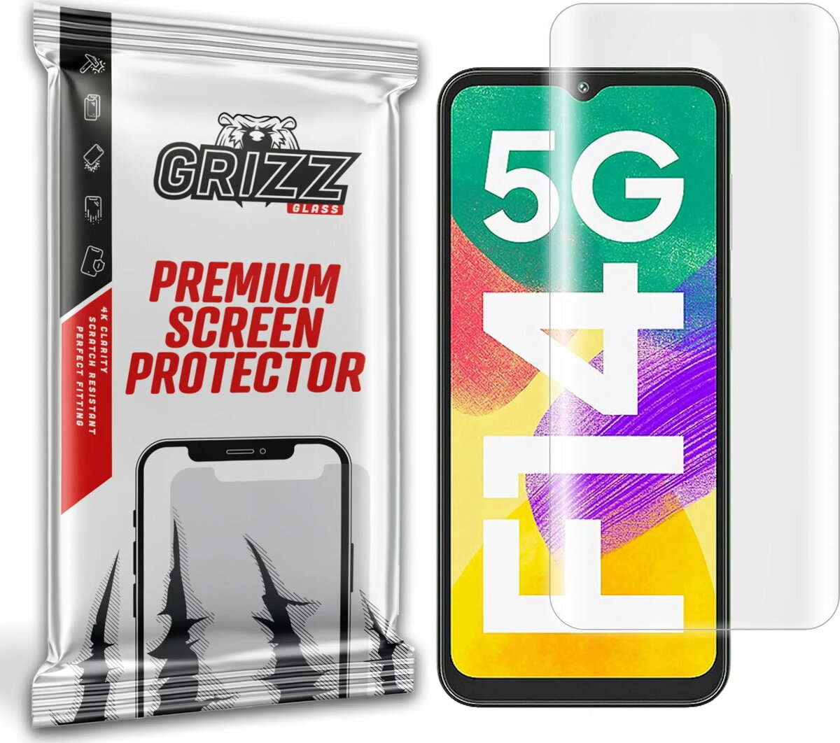 Aizsargplēve GrizzGlass Hydrofilm priekš Samsung Galaxy