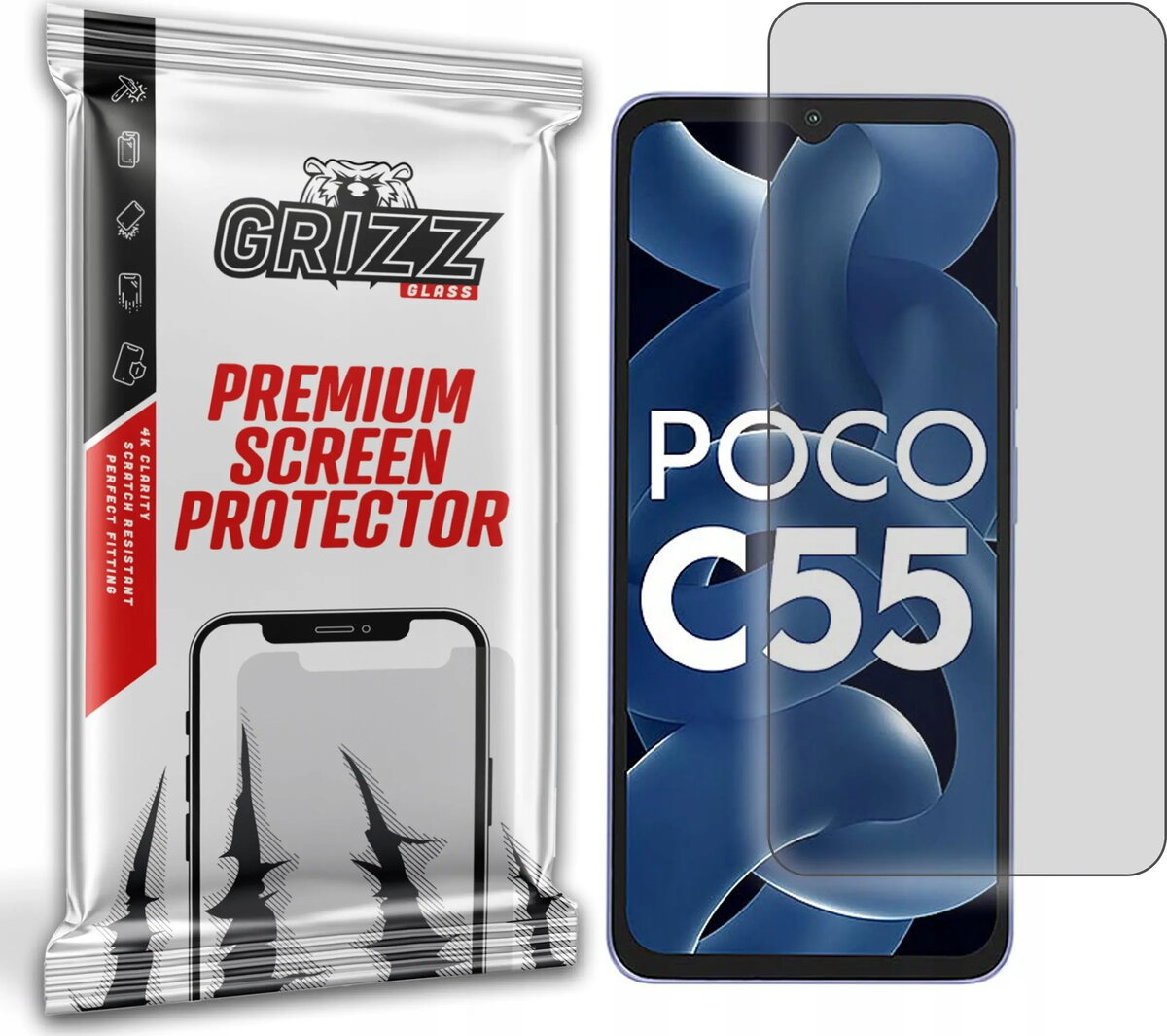 Aizsargplēve GrizzGlass PaperScreen priekš Xiaomi Poco