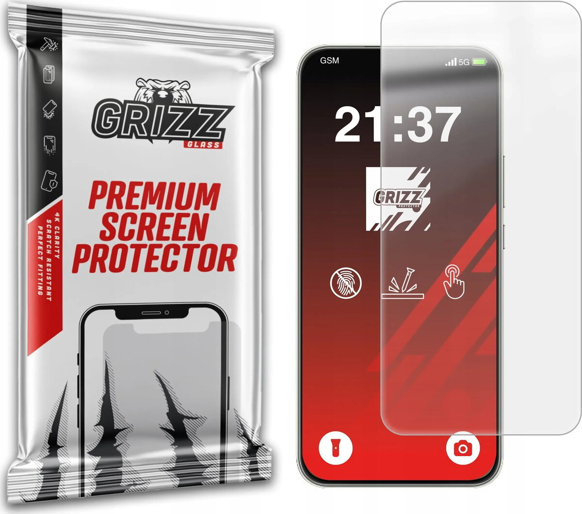 Matēta GrizzGlass PaperScreen aizsargplēve Huawei Nova