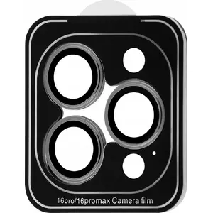 Защитное стекло для камеры Wozinsky для iPhone 16 Pro / 16 Pro Max — чёрный