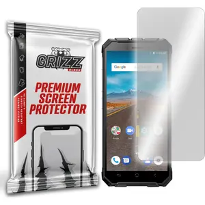 Hibrīdais rūdīts ekrāna aizsargs GrizzGlass priekš Ulefone Armor X2, modelis GRZ3821