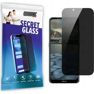 Tempered privacy screen protector GrizzGlass SecretGlass for Nokia 2.4