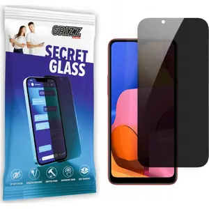Защитное приватное закалённое стекло GrizzGlass SecretGlass для Samsung Galaxy A21s