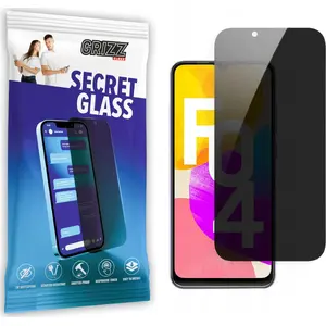 Закалённое приватное защитное стекло GrizzGlass SecretGlass для Samsung Galaxy F04