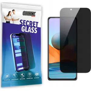 Защитное приватное стекло GrizzGlass для Xiaomi Redmi Note 10 Pro Max