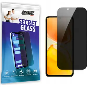 Приватное стекло GrizzGlass SecretGlass для Vivo X80 Lite — защитное закалённое стекло