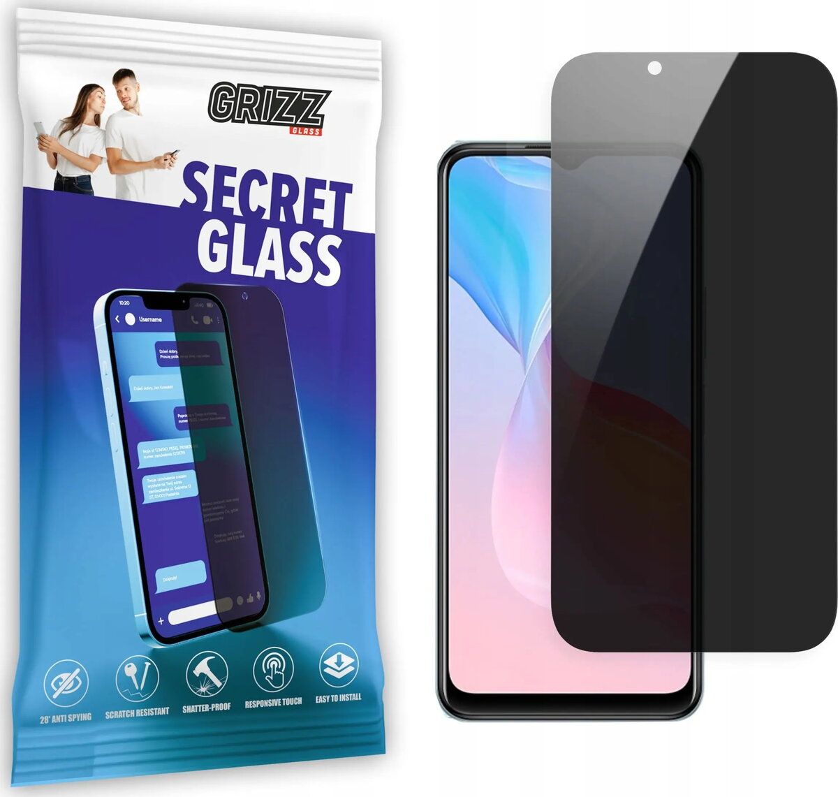 Privātuma rūdīts stikls GrizzGlass SecretGlass priekš