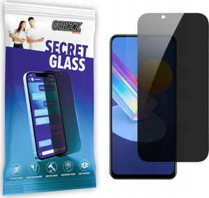 Закалённое стекло с приватностью GrizzGlass SecretGlass для Vivo Y52 5G