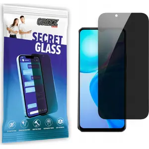 Tempered privacy screen protector GrizzGlass SecretGlass for Vivo Y73t