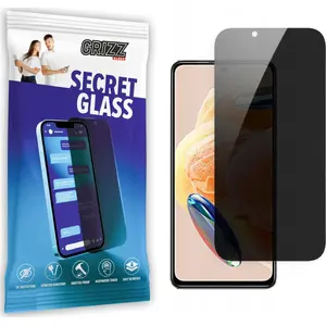 Защитное приватное стекло GrizzGlass SecretGlass для Xiaomi Redmi Note 12 Pro 4G