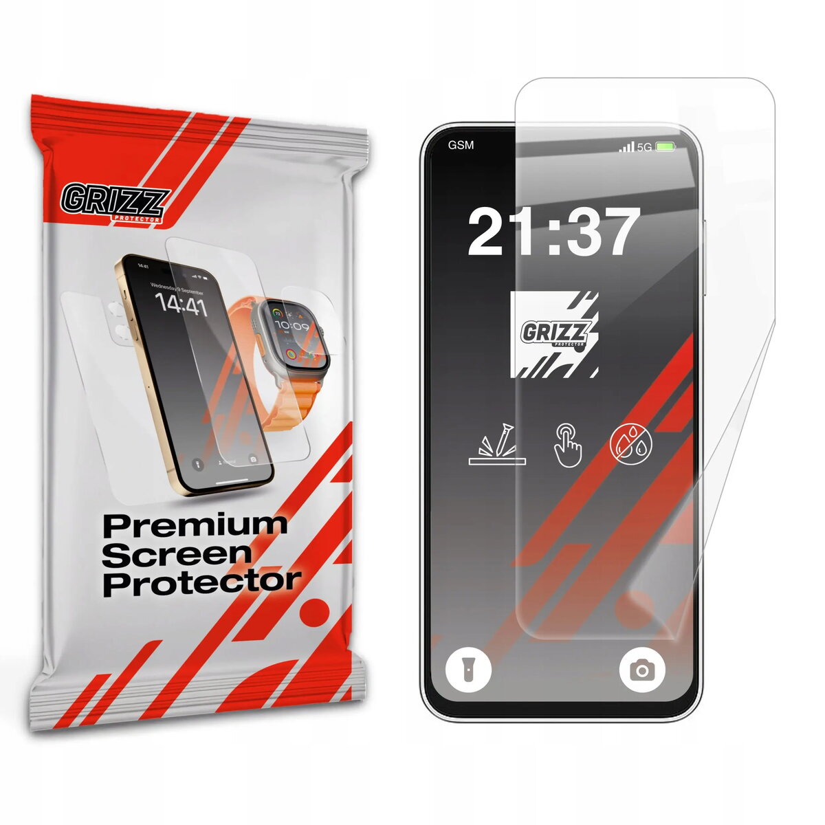 Ekrāna aizsargplēve GrizzGlass CeramicFilm priekš Samsung
