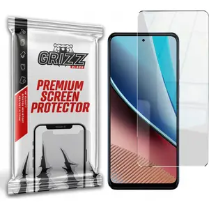 Защитное стекло GrizzGlass HybridGlass для Motorola Moto G Stylus 2023 (гибридное стекло)