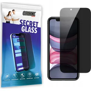 Закалённое приватное стекло GrizzGlass SecretGlass для Apple iPhone 11 — защитное стекло с приватностью