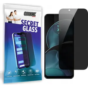 Закалённое приватное защитное стекло GrizzGlass SecretGlass для Motorola Moto G14