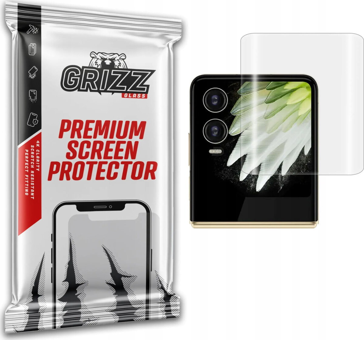 Hidrogelas ekrāna aizsargplēve GrizzGlass Hydrofilm priekš