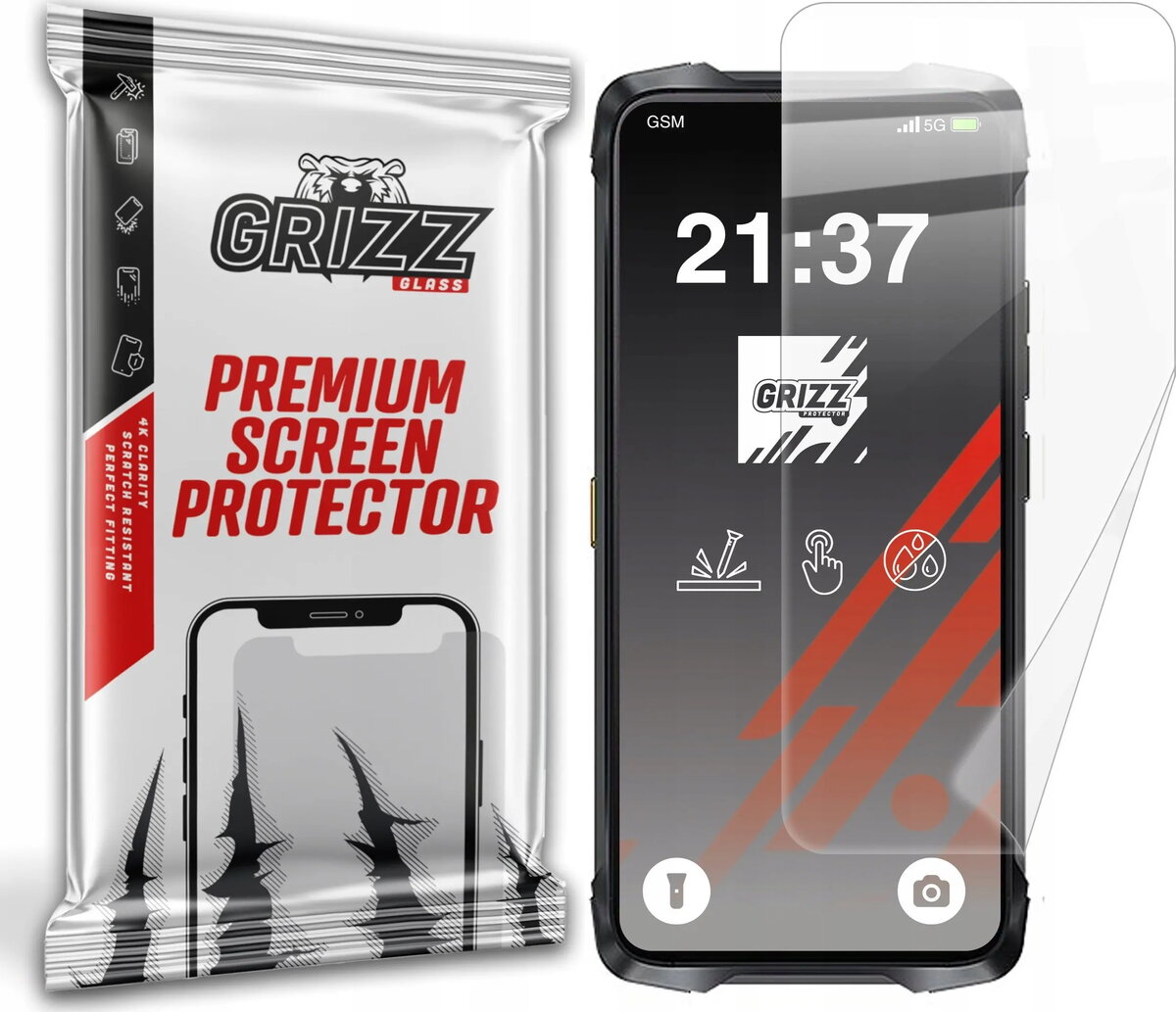 Keramiskā plēve GrizzGlass CeramicFilm priekš Cubot