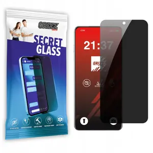 Screen privacy tempered glass GrizzGlass SecretGlass for Oppo Find X8 Pro