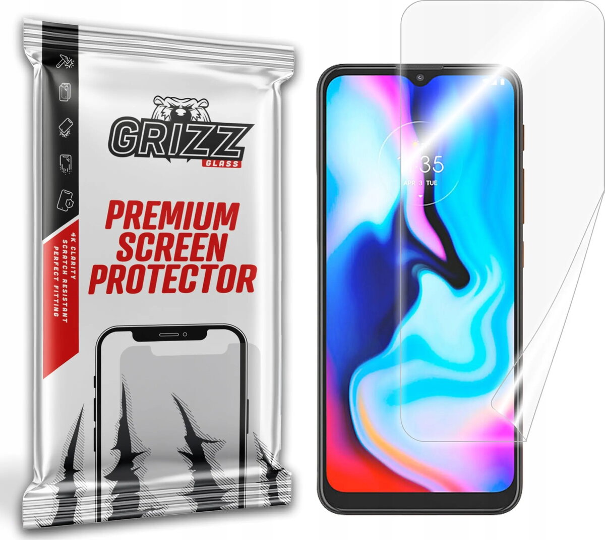 Aizsargplēve GrizzGlass Grizz CeramicFilm priekš Motorola