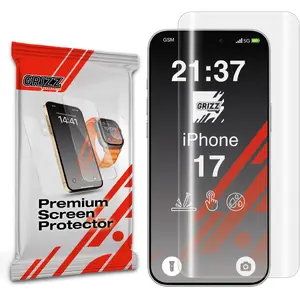 Защитная плёнка GrizzGlass Hydrofilm для Apple iPhone 17 — гидрогелевая плёнка