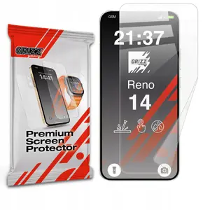 Screen protector GrizzGlass CeramicFilm for Oppo Reno14 — ceramic film screen protector
