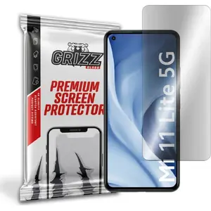 Закалённое матовое защитное стекло GrizzGlass для Xiaomi 11 Lite 5G (антибликовое, защита от царапин)