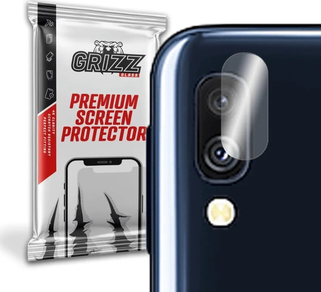 Hibrīdais kameras aizsargstikls GrizzGlass priekš Samsung