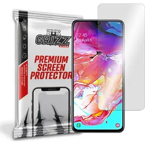 Гибридное защитное стекло GrizzGlass для Samsung Galaxy A70, модель GRZ1031