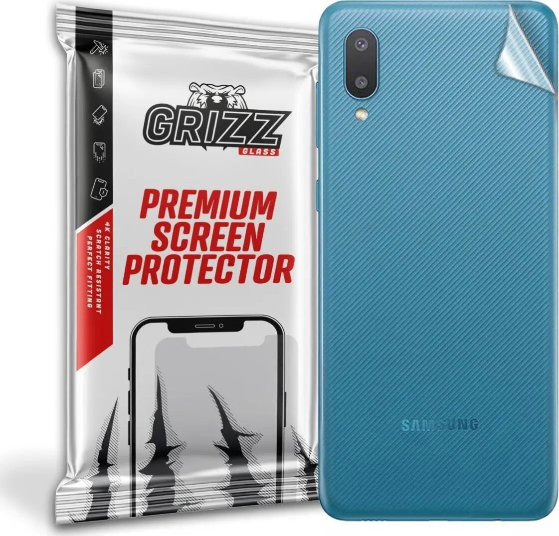 Aizsargplēve GrizzGlass aizmugurei Samsung Galaxy M02