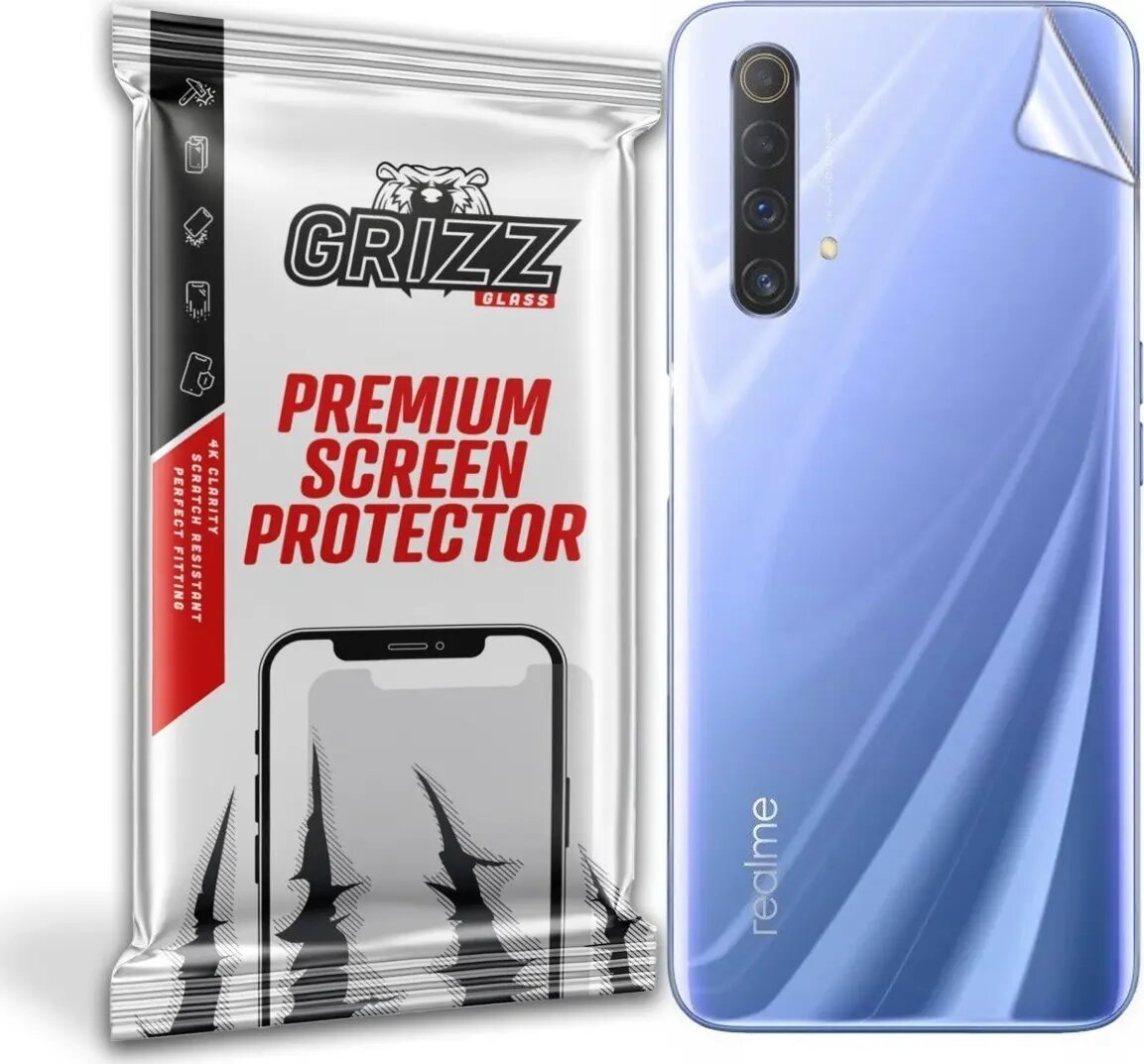Aizsargplēve GrizzGlass aizmugurei Realme X50 5G