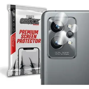 Гибридное защитное стекло для камеры GrizzGlass для Realme GT 2 Pro 5G — модель GRZ1468