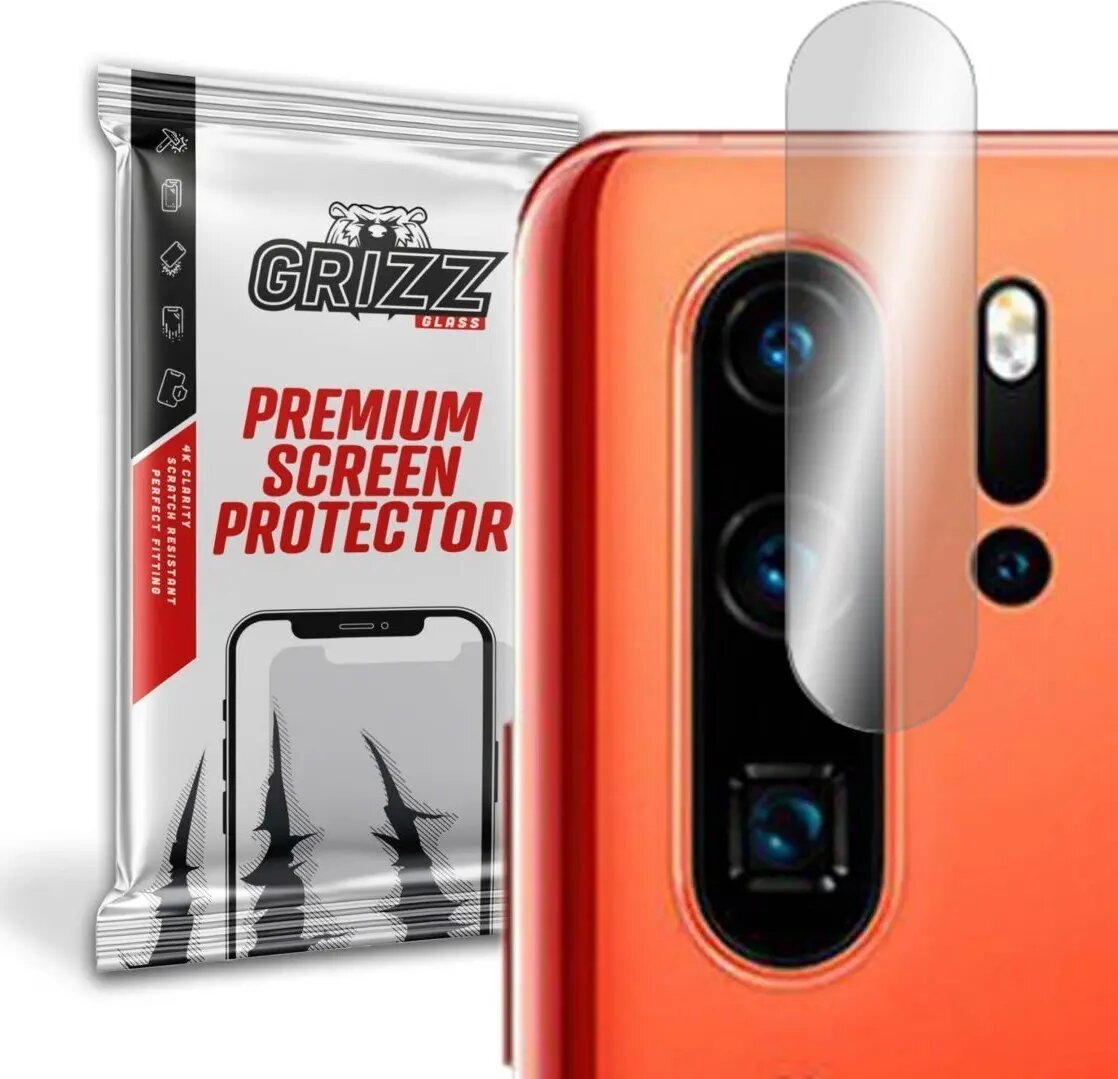 Hibrīda kameras aizsargs GrizzGlass priekš Huawei