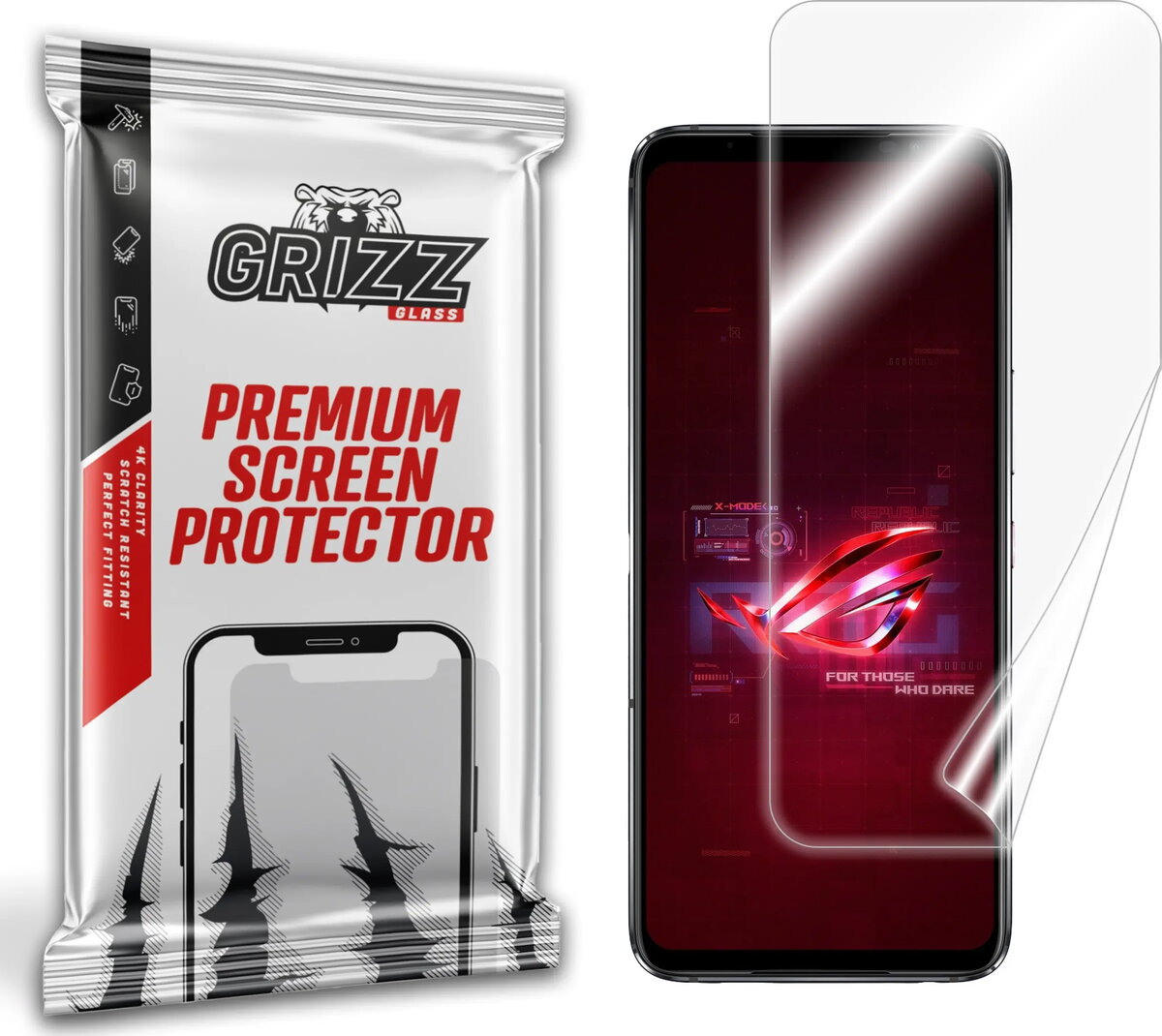 Ekrāna aizsargplēve GrizzGlass CeramicFilm priekš Asus