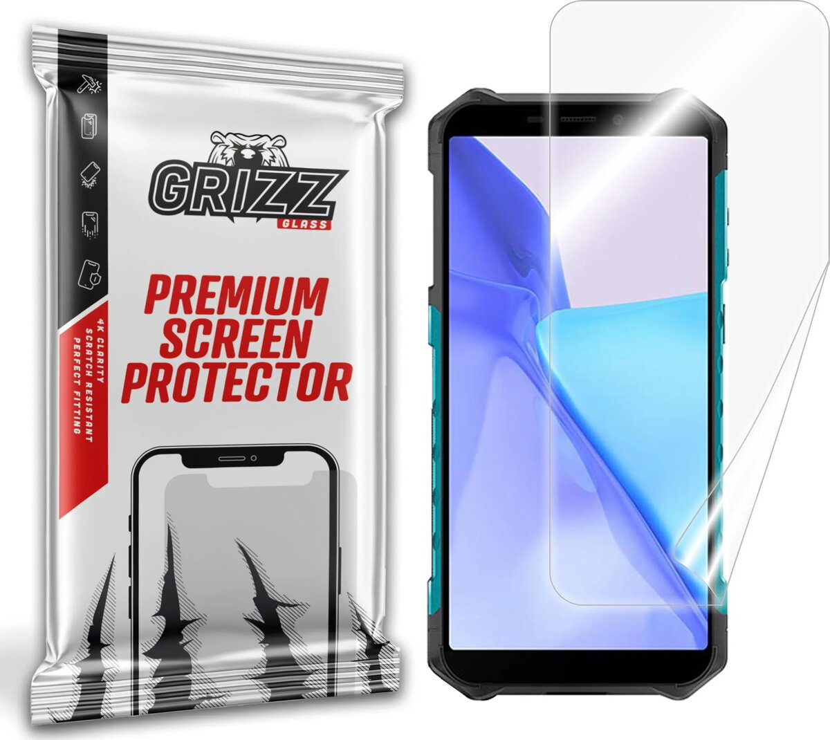 Keramiskā aizsargplēve GrizzGlass CeramicFilm priekš Ulefone