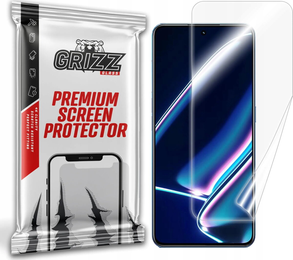Aizsargplēve GrizzGlass CeramicFilm priekš Realme GT